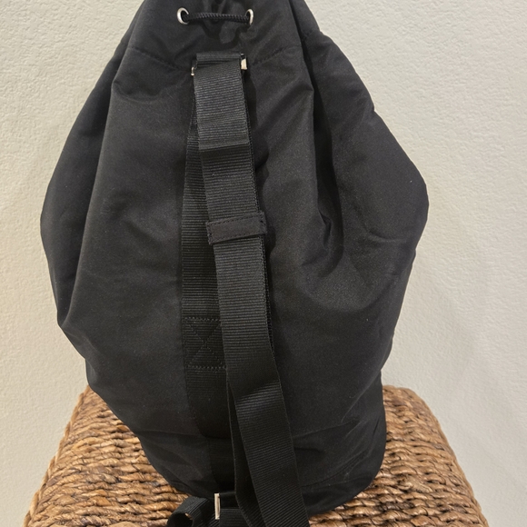 Prada Luna Rossa Black Drawtring Backpack - Picture 3 of 4